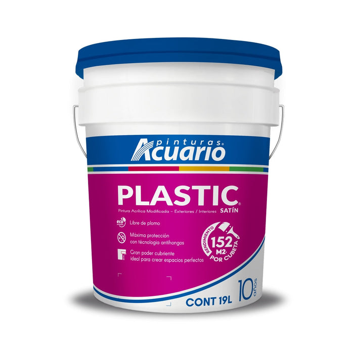 VINILICA COVER PLASTIC BLANCO 19LT
