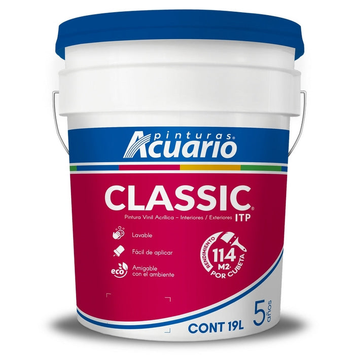 VINILICA CLASSIC  ITP BLANCA NUEVA FORMULACION 19LT